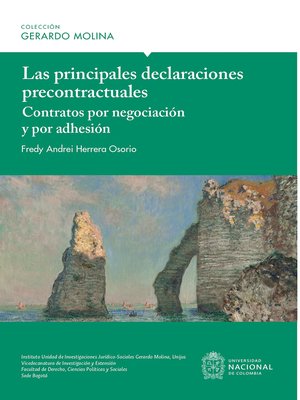 cover image of Las principales declaraciones precontractuales